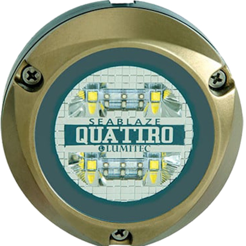 Lumitec Zambezi Quattro Surface Mount Underwater Light - Spectrum RGBW