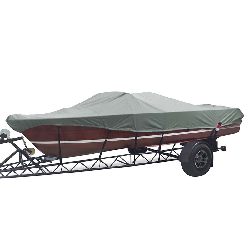 Carver Sun-DURA Styled-to-Fit Boat Cover f/21.5' Tournament Ski Boats - Grey