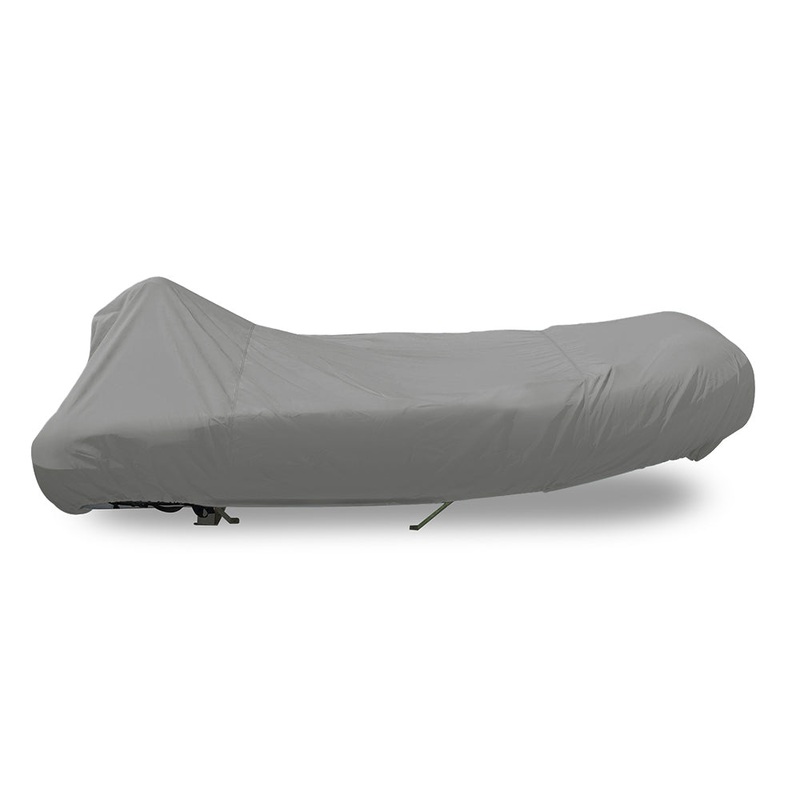 Carver Poly-Flex II Styled-to-Fit Boat Cover f/11.5' Sport-Type Inflatable Boats - Grey