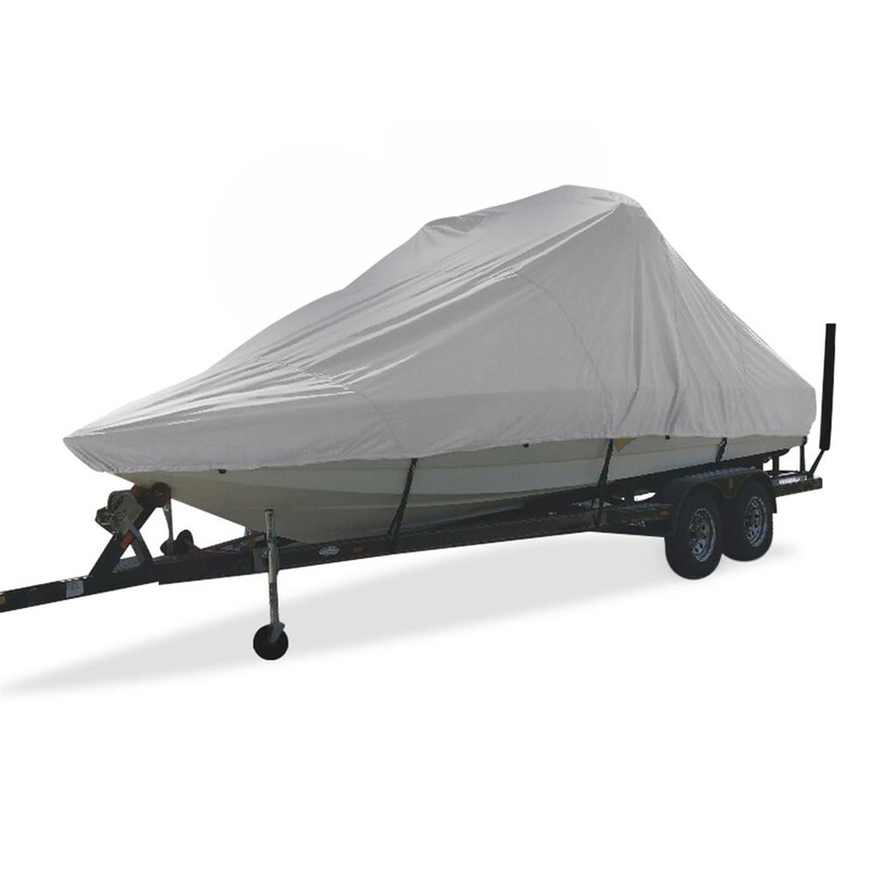 Carver Sun-DURA Specialty Boat Cover f/23.5' Inboard Tournament Ski Boats w/Tower & Swim Platform - Grey
