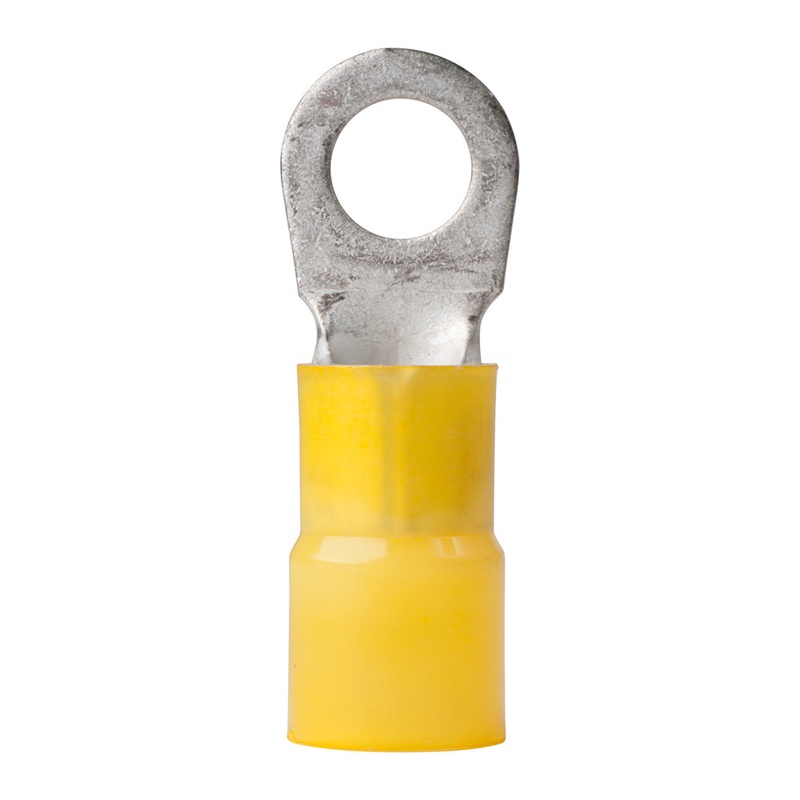 Ancor 4 AWG - 3/8" Nylon Ring Terminal - 100-Pack