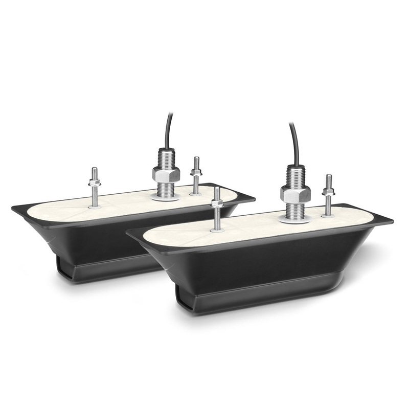 Garmin GT50M-THP SS TH Pair DownV/SideV 500W (CHIRP 455/800kHz) Traditio 300W (Mid CHIRP 80-160) Ducers