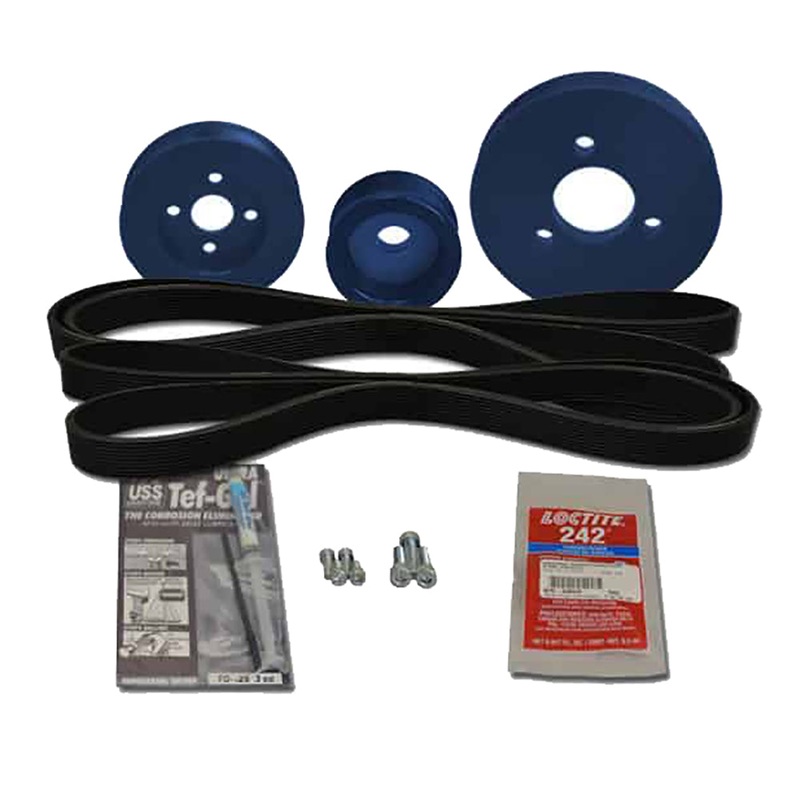 Balmar Pulley Kit, Westerbeke 18, 21A, 27A, 35B, 38B, 42B