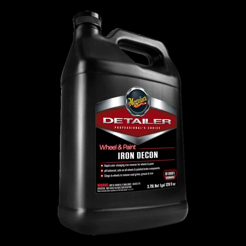 Meguiar's Wheel & Paint Iron DECON - Pro-Strength Iron Remover - 1 Gallon