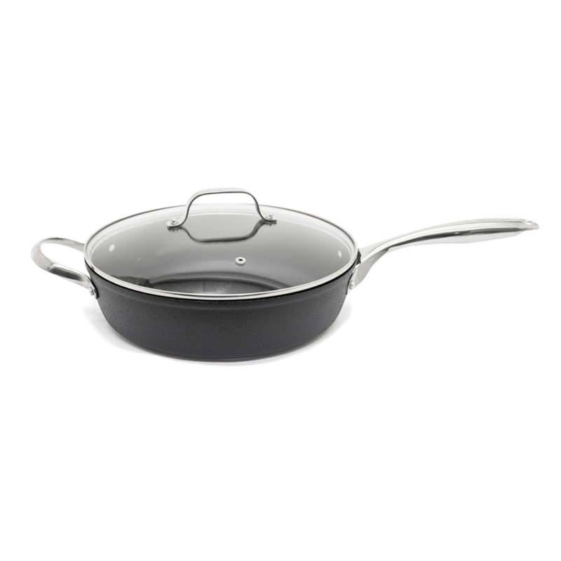 The Rock Diamond 11 Deep Fry Pan w/Lid