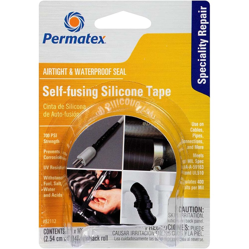 Permatex Self-Fusing Silicone Tape 1" x 10"