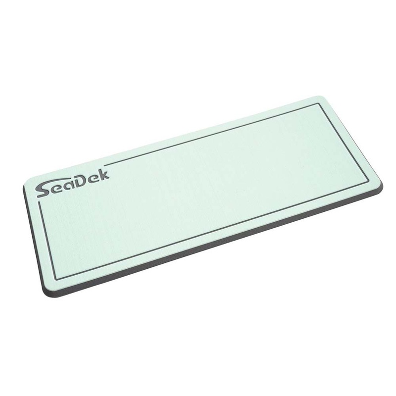 SeaDek 16" x 39" 20mm Dual Density Large Helm Pad Seaform Green/Storm Grey Brushed - 406.4mm x 990.6mm x 20mm