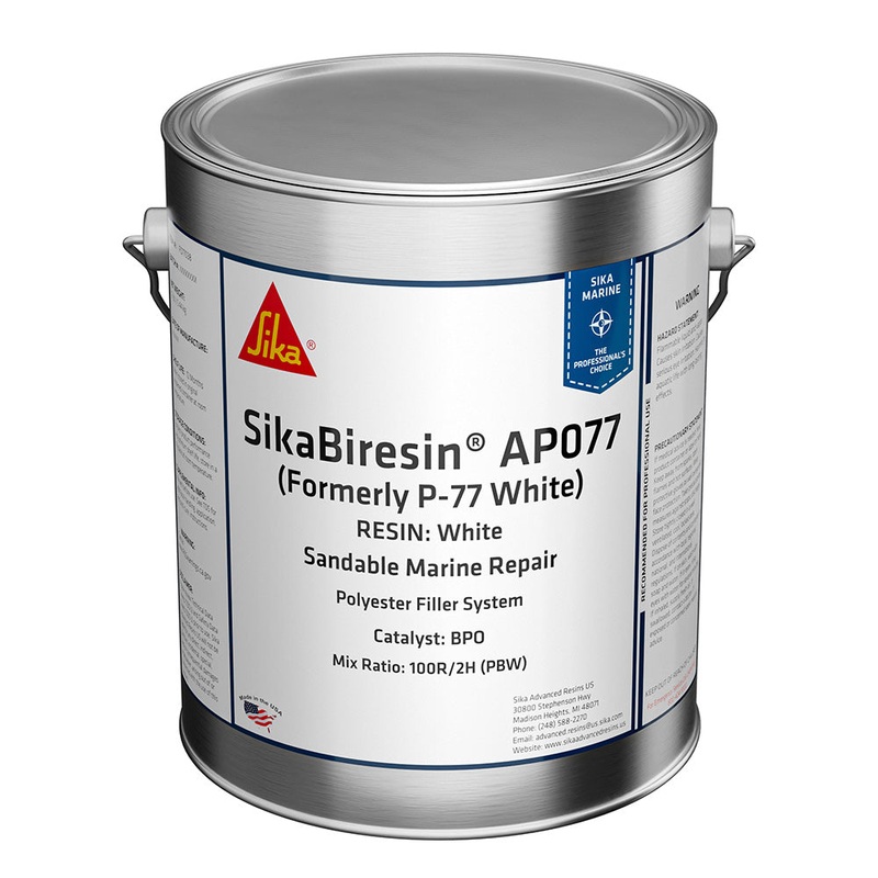 Sika SikaBiresin AP077 White Quart BPO Hardener Required