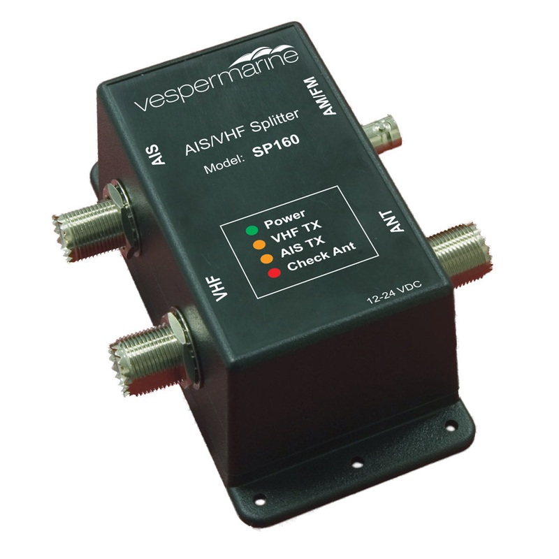 Vesper Amplified AIS / VHF / FM Antenna Splitter