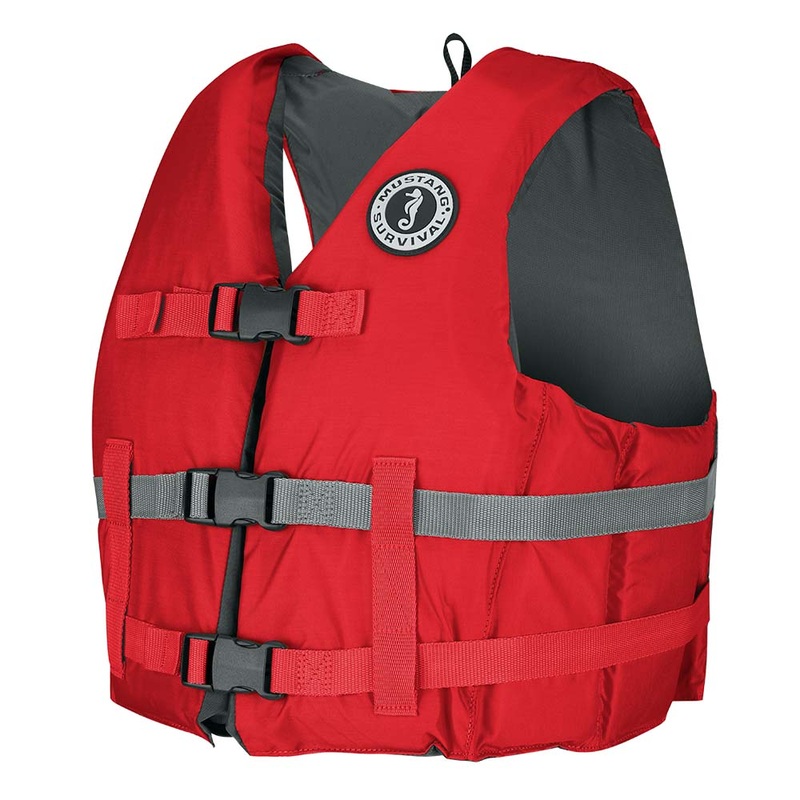 Mustang Livery Foam Vest - Red - X-Small/Small