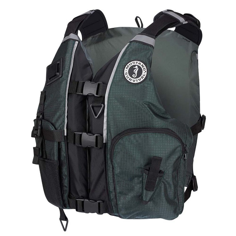 Mustang Topwater Foam Vest - Green