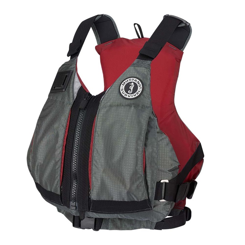 Mustang Women's Rebel Foam Vest - Grey - Large/X-Large