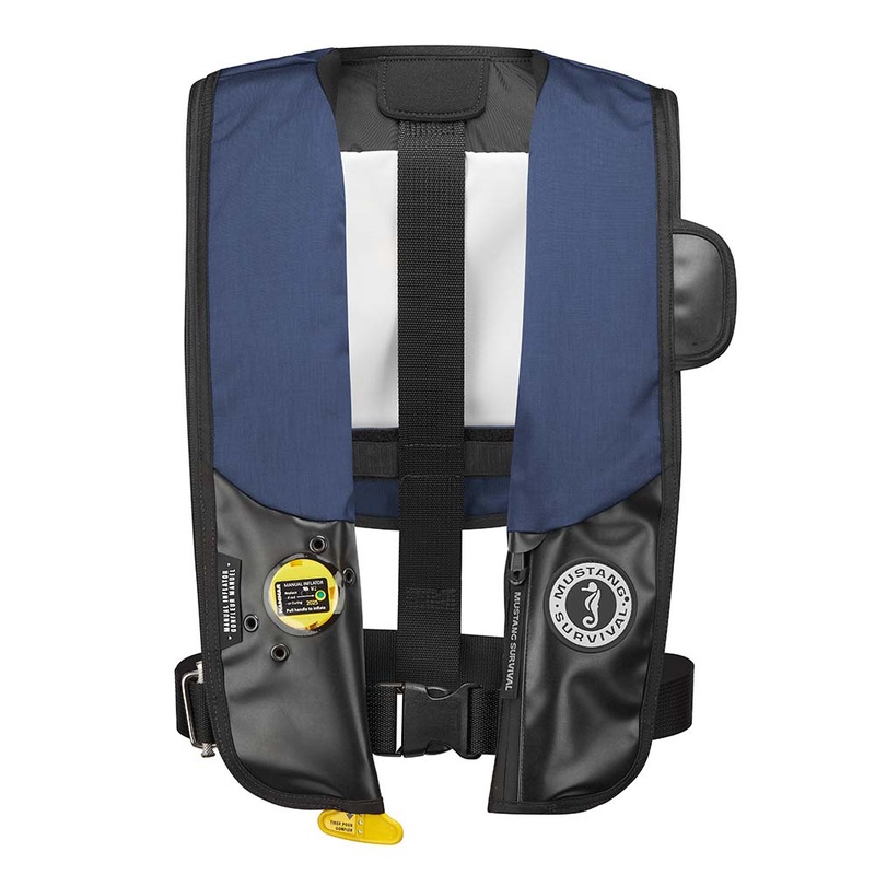 Mustang Manual HIT Inflatable Law Enforcement PFD - Navy/Black