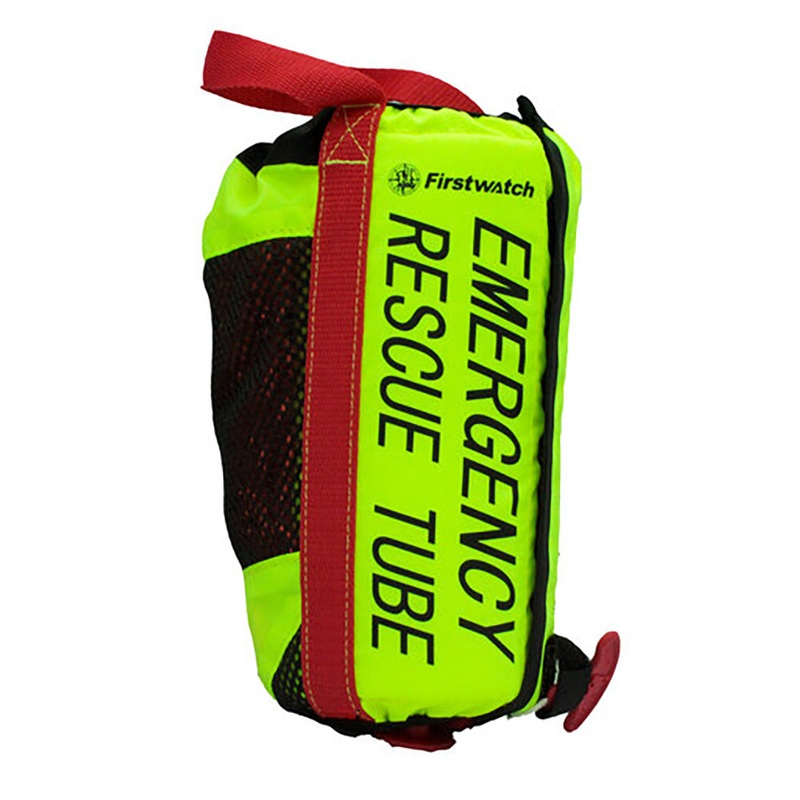 First Watch Inflatable Rescue Tube w/75' Throw Bag