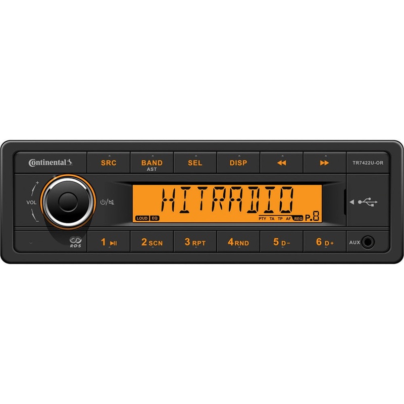 Continental Stereo w/AM/FM/BT/USB/DAB+/DMB - 24V