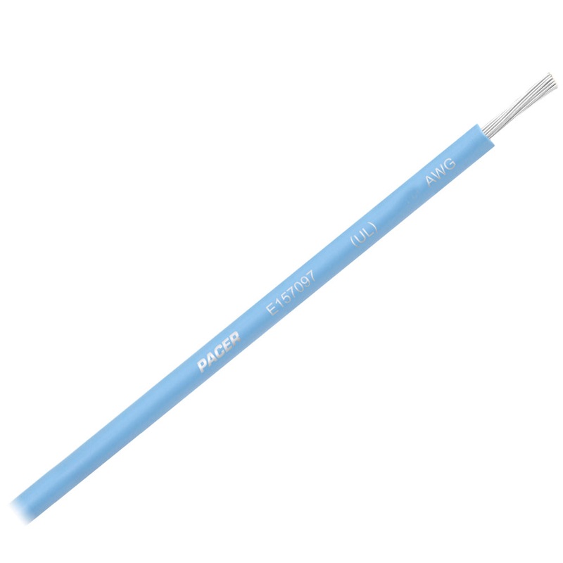 Pacer Light Blue 14 AWG Primary Wire - 18'