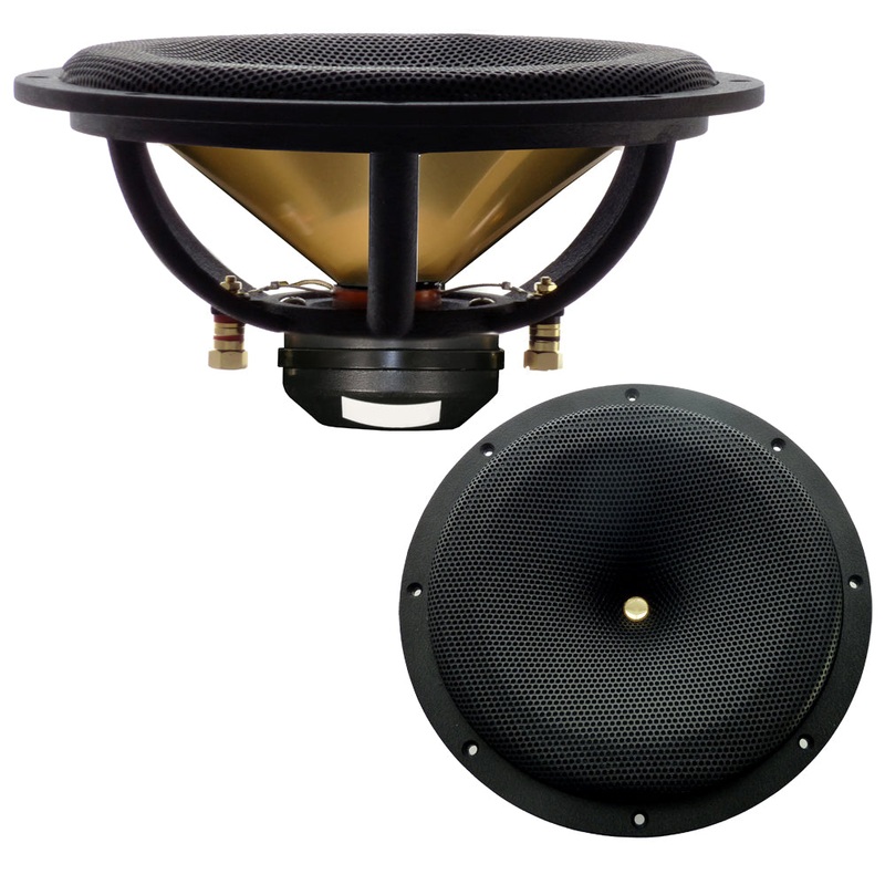 DC GOLD AUDIO N9.5R 9.5" Reference Series Speakers - 4 OHM - (Pair) Black