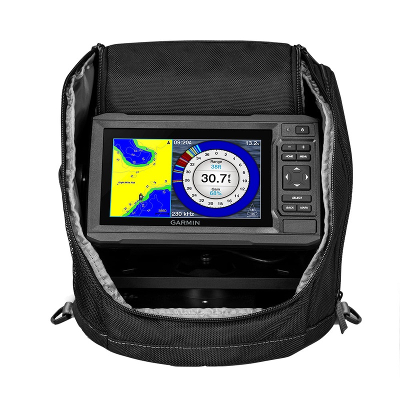 Garmin ECHOMAP UHD 63cv Ice Fishing Bundle w/GT8HW-IF