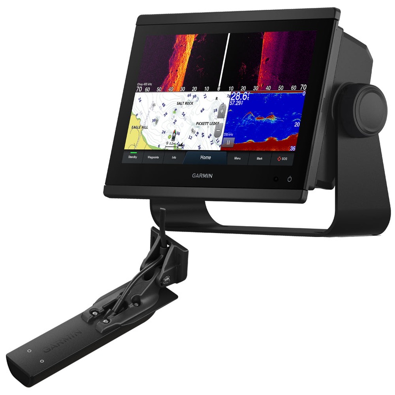 Garmin GPSMAP 943xsv Combo GPS/Fishfinder - Preloaded US+Canada+Bahamas BlueChart g3 - LakeVu g3 w/GT56UHD-TM