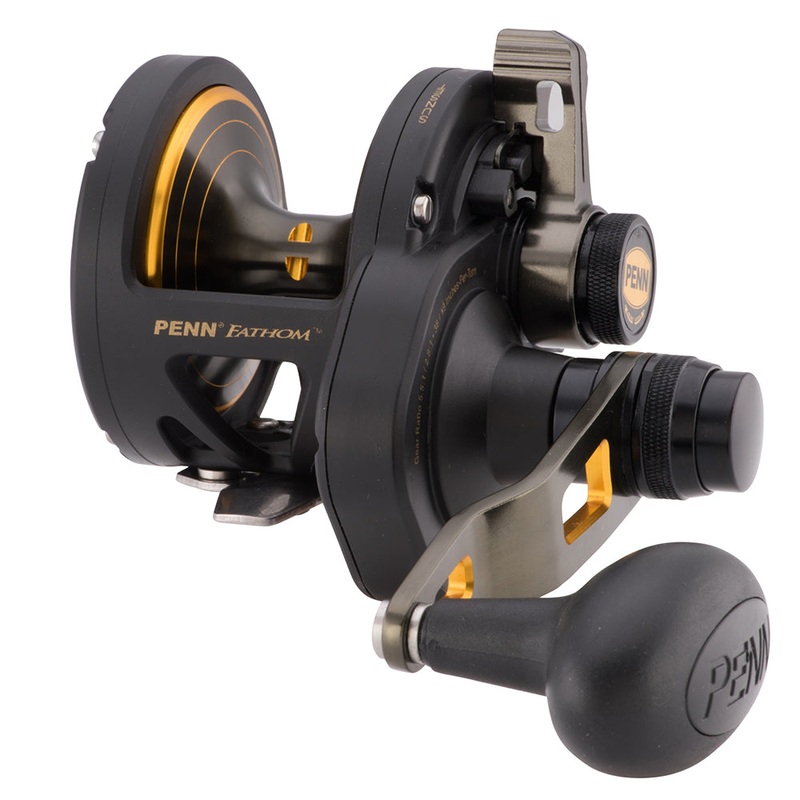 PENN FTH30LD2LH Fathom Left Hand Lever Drag 2 Speed Reel
