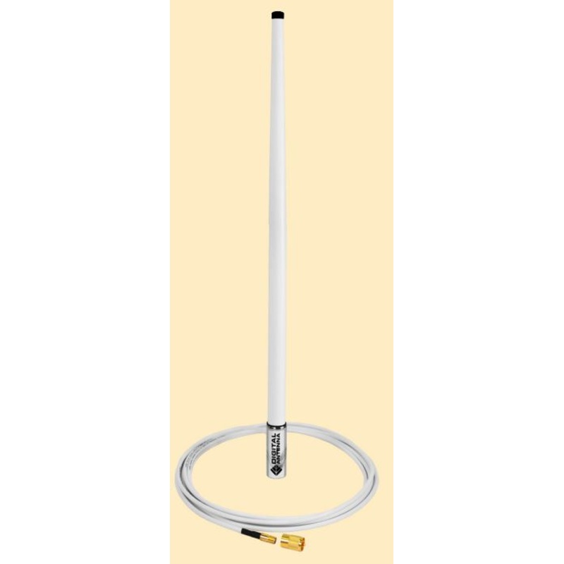 Digital Antenna 4' VHF/AIS White Antenna w/15' Cable