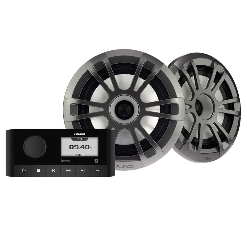 FUSION MS-RA60 & 6.5" EL Sports Speaker Kit