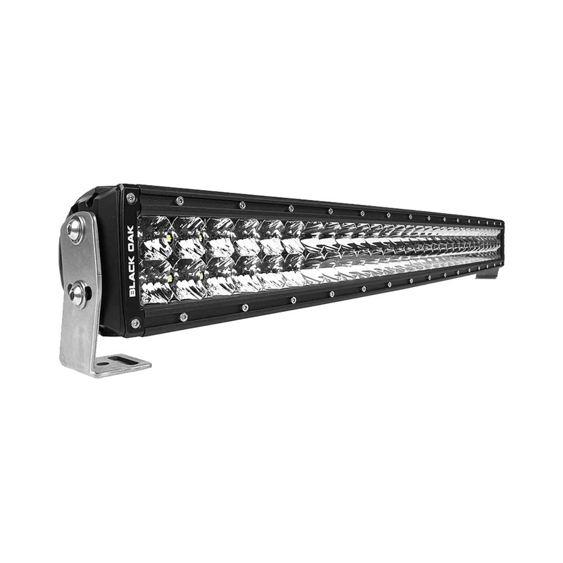 Black Oak Pro Series Curved Double Row Combo 30" Light Bar - Black