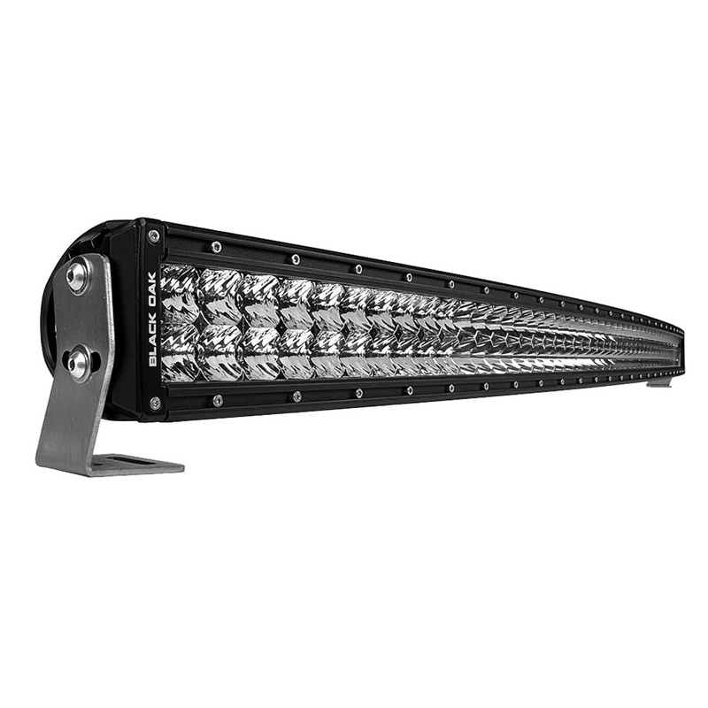 Black Oak Pro Series Curved Double Row Combo 40" Light Bar - Black