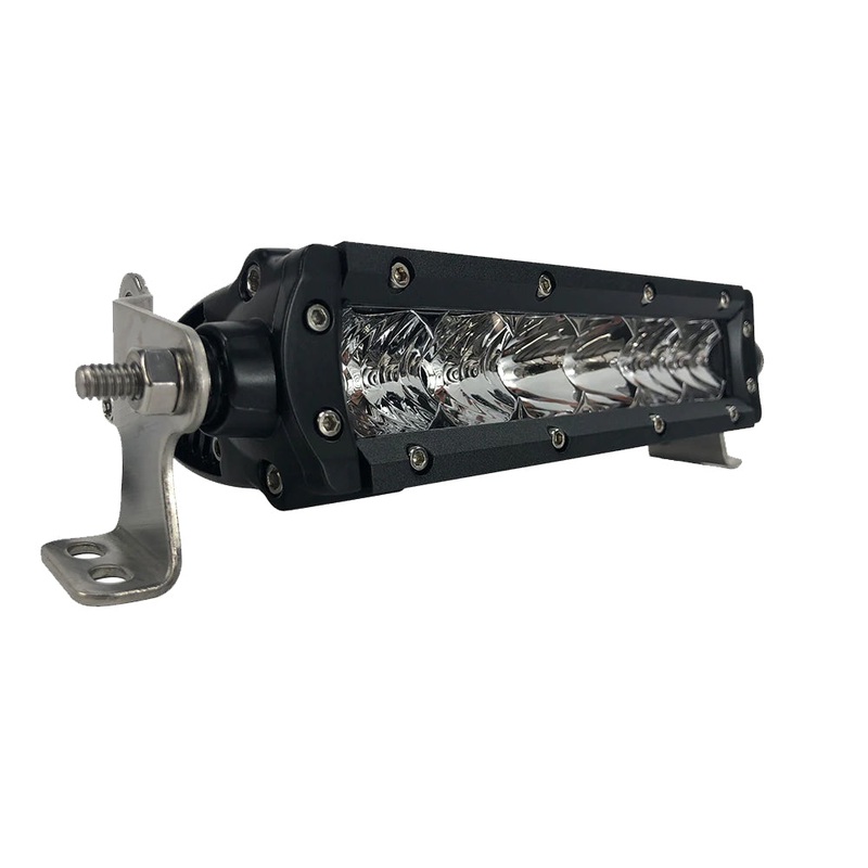 Black Oak Pro Series Single Combo 6" Light Bar - Black
