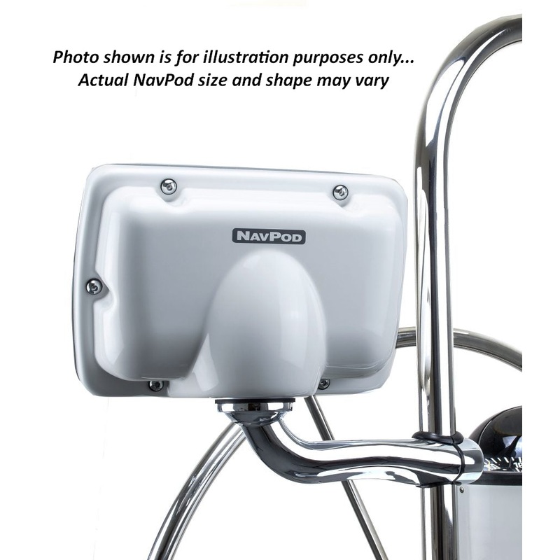 NAVPOD RMX4600-13 Railmount for Furuno GP1971F 9 GPS