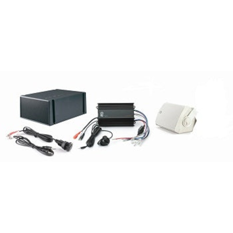Polyplanar MP3-KIT-7 White Amp And Speaker Kit