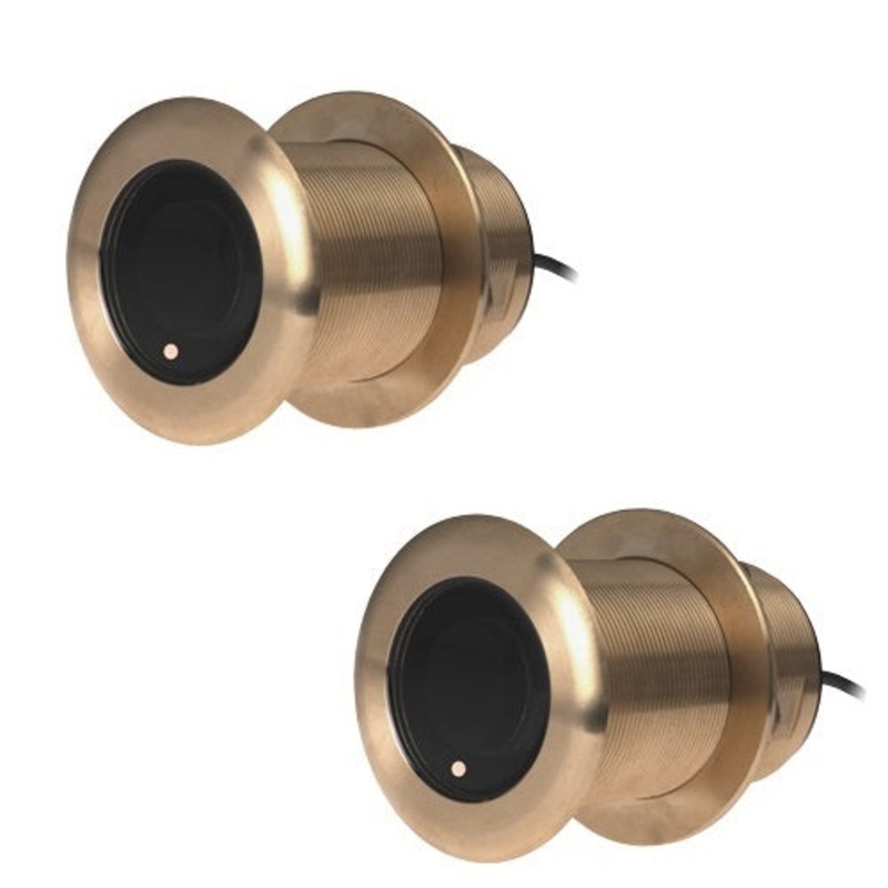 Raymarine B75LM 0DEG Pair Thru Hull Chirp Transducers