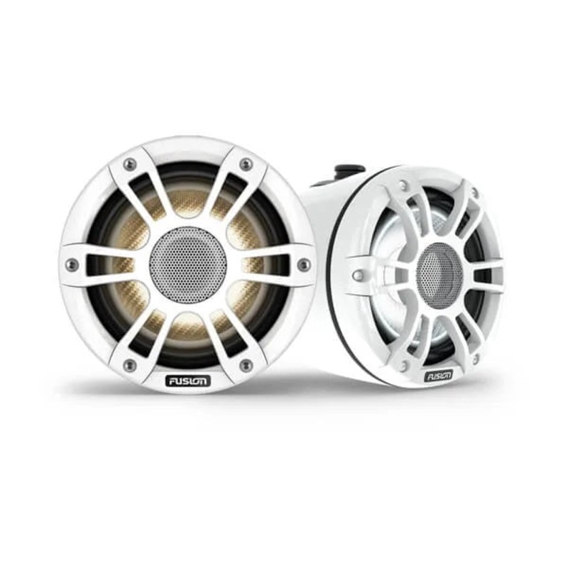 Fusion SG-FLT653SPW 6.5 Tower Speaker White With CRGBW Lighting