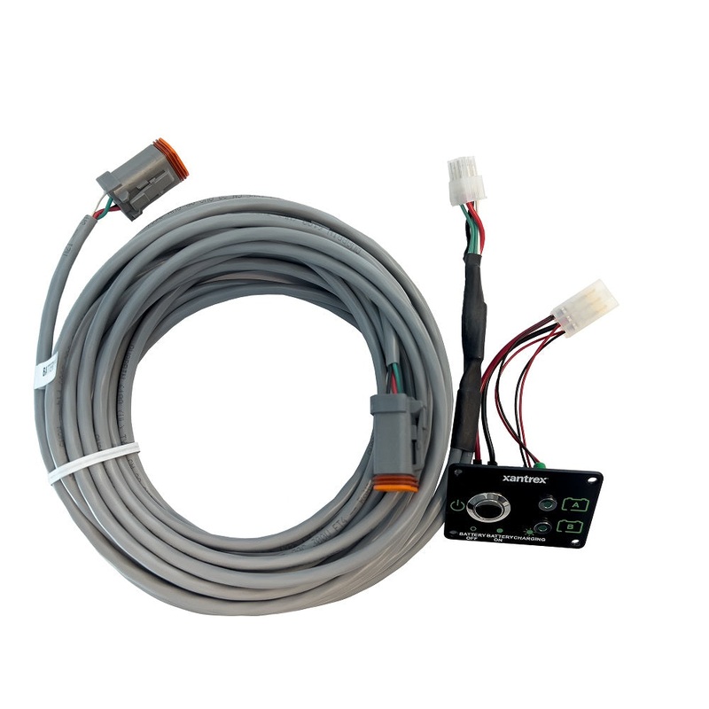 Xantrex Remote On/Off Switch with LED's for 4-Pin D Connector