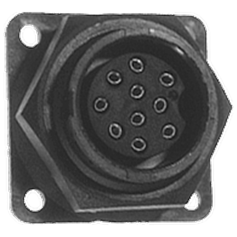 Conxall CX-4010 - 10-Pin Panel Mount-Mate for CX-1010