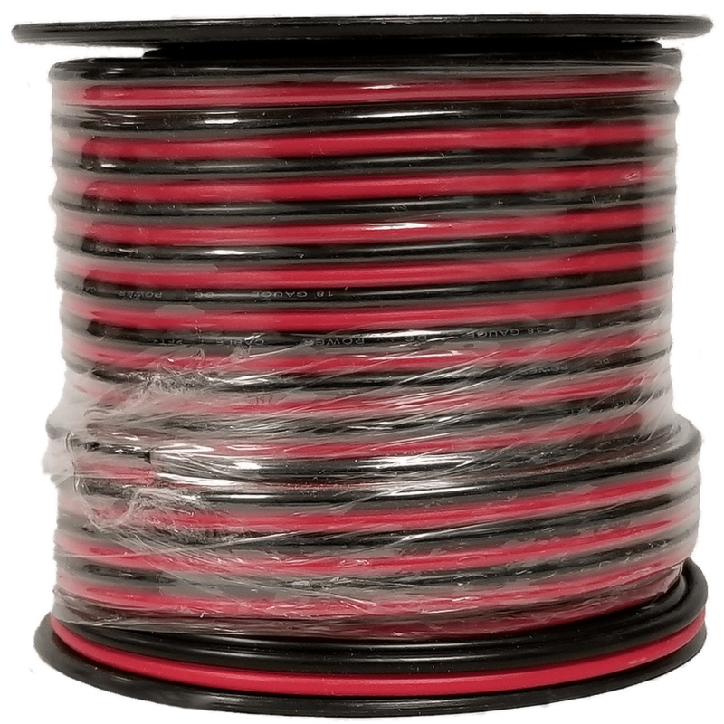 EastPenn Manufacturing 16-2 - 16g Red/Black Cable 100' Spool