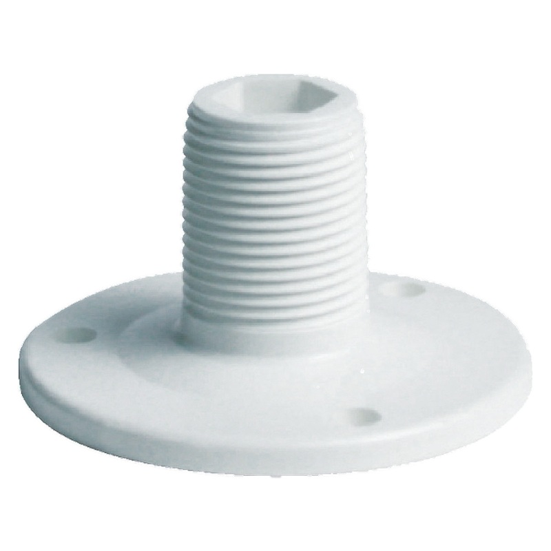 Glomex Marine Antennas V91750T - 1" Nylon Deck Mount - 1"-14