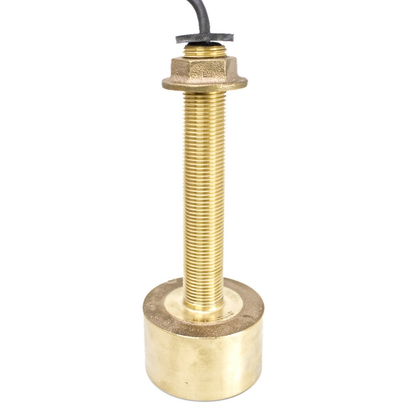 Radarsonics 710R-120-DAT - 120kHz Round Bronze Thru-hull