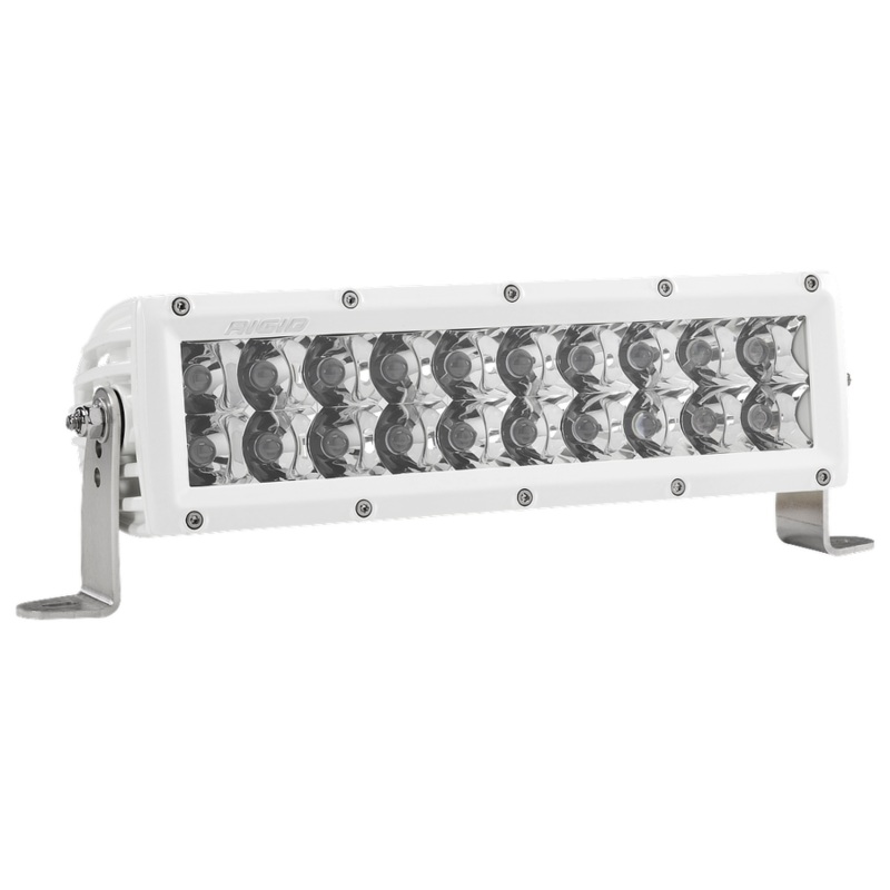 RIGID Industries 810213 - 10" Spot Light White Housing E-Series Pro