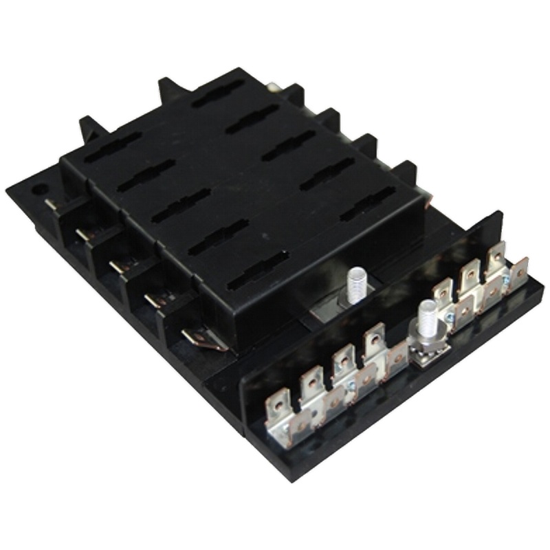 Sierra Marine 4074-10 - 10 Gang ATO/ATC Style Fuse Block