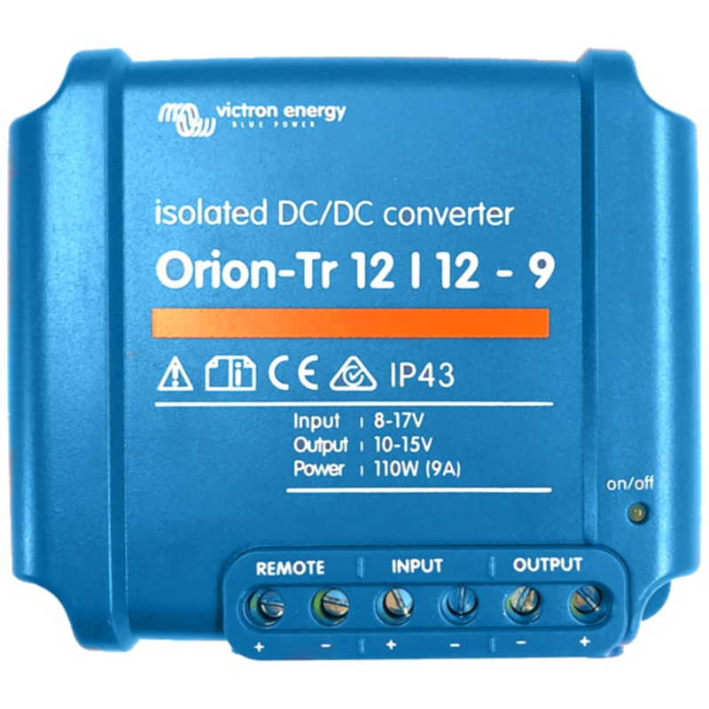 Victron Energy ORION-TR-121210 - 12V/12V-9A (110W) Isolated DC-DC Converter