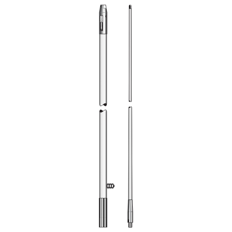 AC Antennas KUM481-2 - 500W Antenna for Mast Mounting with Transformer Box