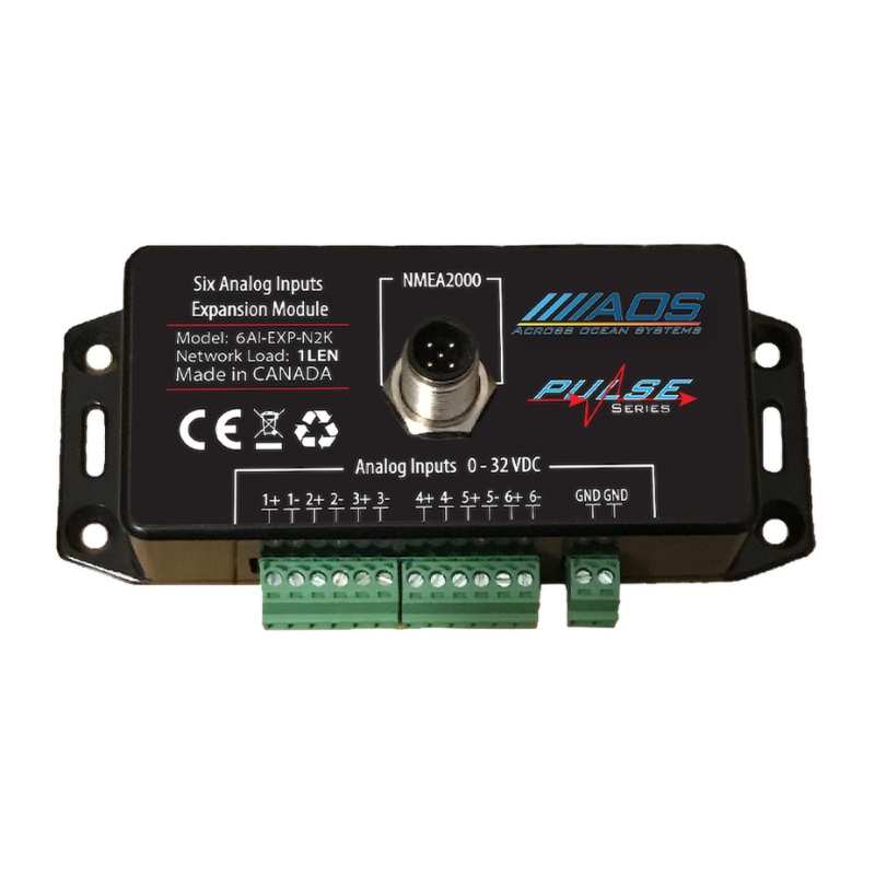 Across Ocean Systems 6AI-EXP-N2K - 6 Analog Inputs NMEA 2000 Module