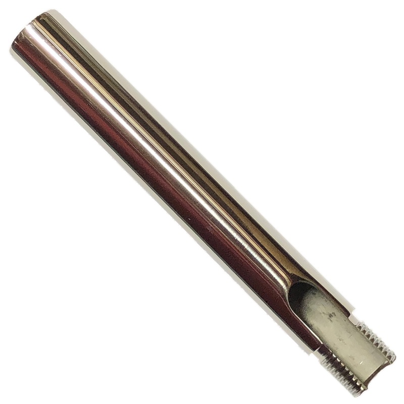 D Lilly Company 109A - 6" Stainless Steel Extension Tube with slot