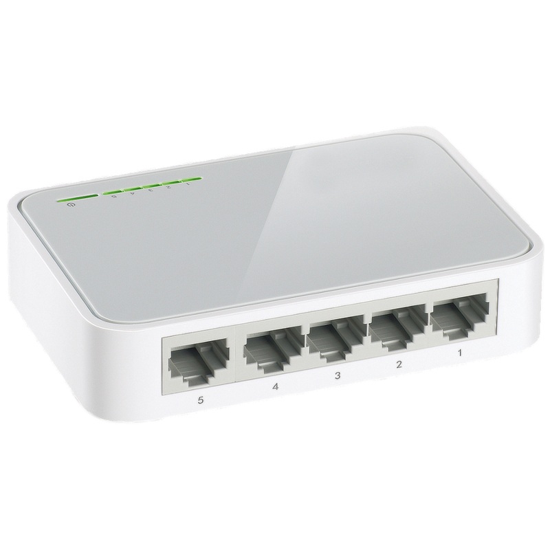 Glomex Marine Antennas ITSW001/US - 5-Ports 10/100Mbps Network Hub Switch Auto Mdi/Mdix Function