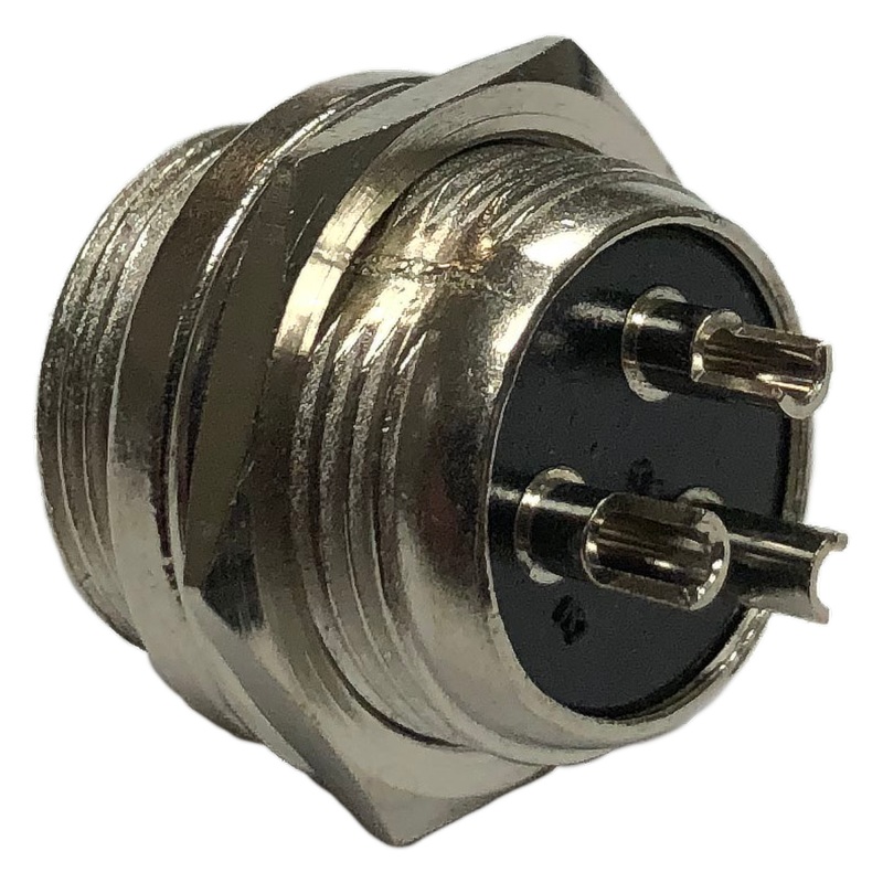 Philmore E-3 - 3-Pin Male Chassis Mount
