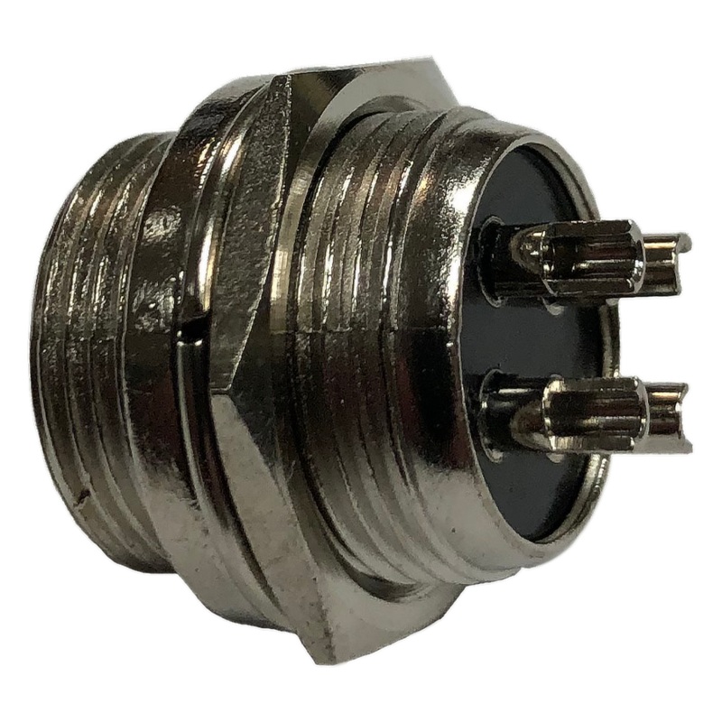 Philmore F-4 - 4-Pin Male Chassis Mount