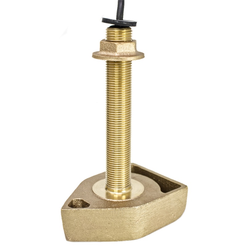 Radarsonics 201-50200-DT8 - 50/200kHz Bronze Thru-hull, DT
