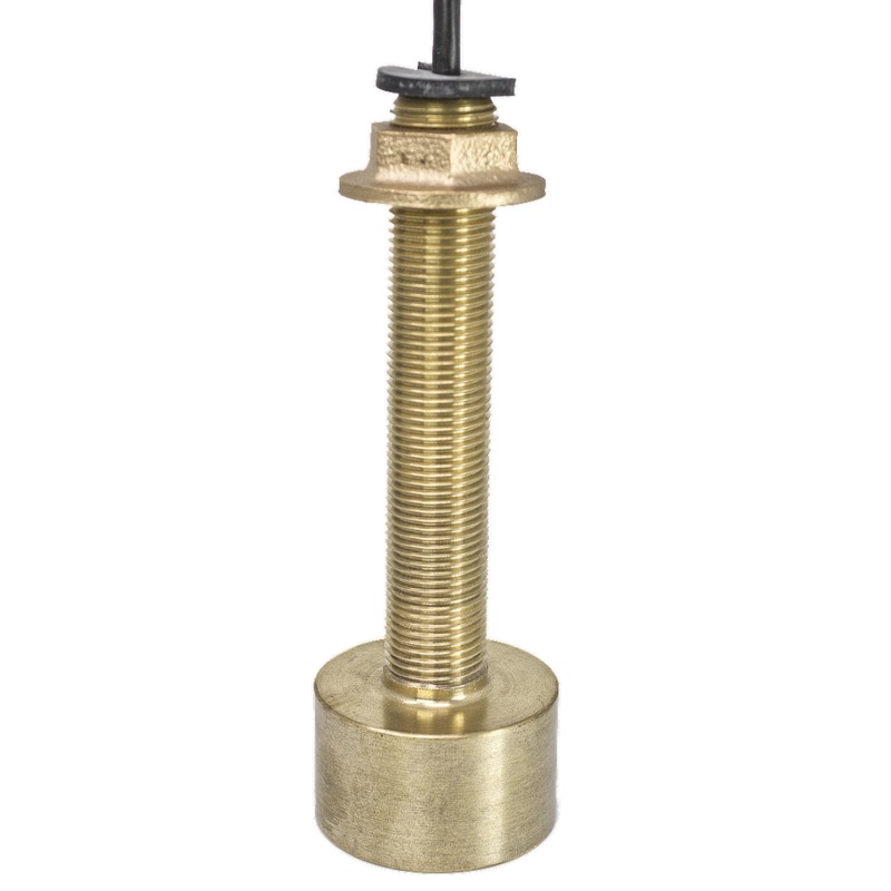Radarsonics 205-200-FISO - 200kHz Round Bronze Thru-hull with FISO's