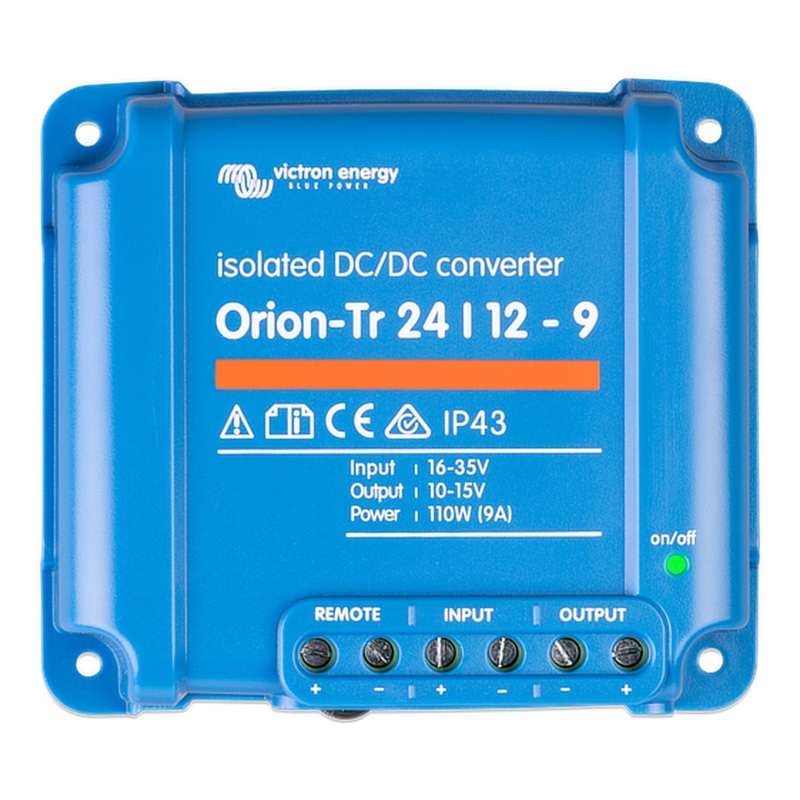 Victron Energy ORION-TR-24129 - 24V/12V-9A (110W) DC-DC Isolated Converter